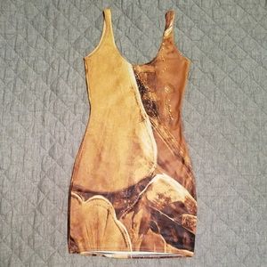 Sample - Gold Crystal Dress